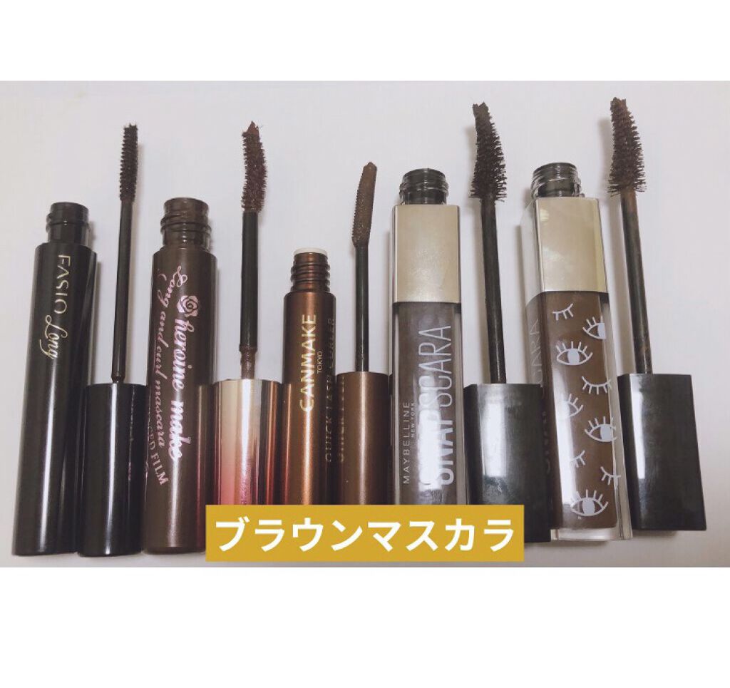 スナップスカラ 09 ヘーゼルブラウン/MAYBELLINE NEW YORK/マスカラを使ったクチコミ（1枚目）