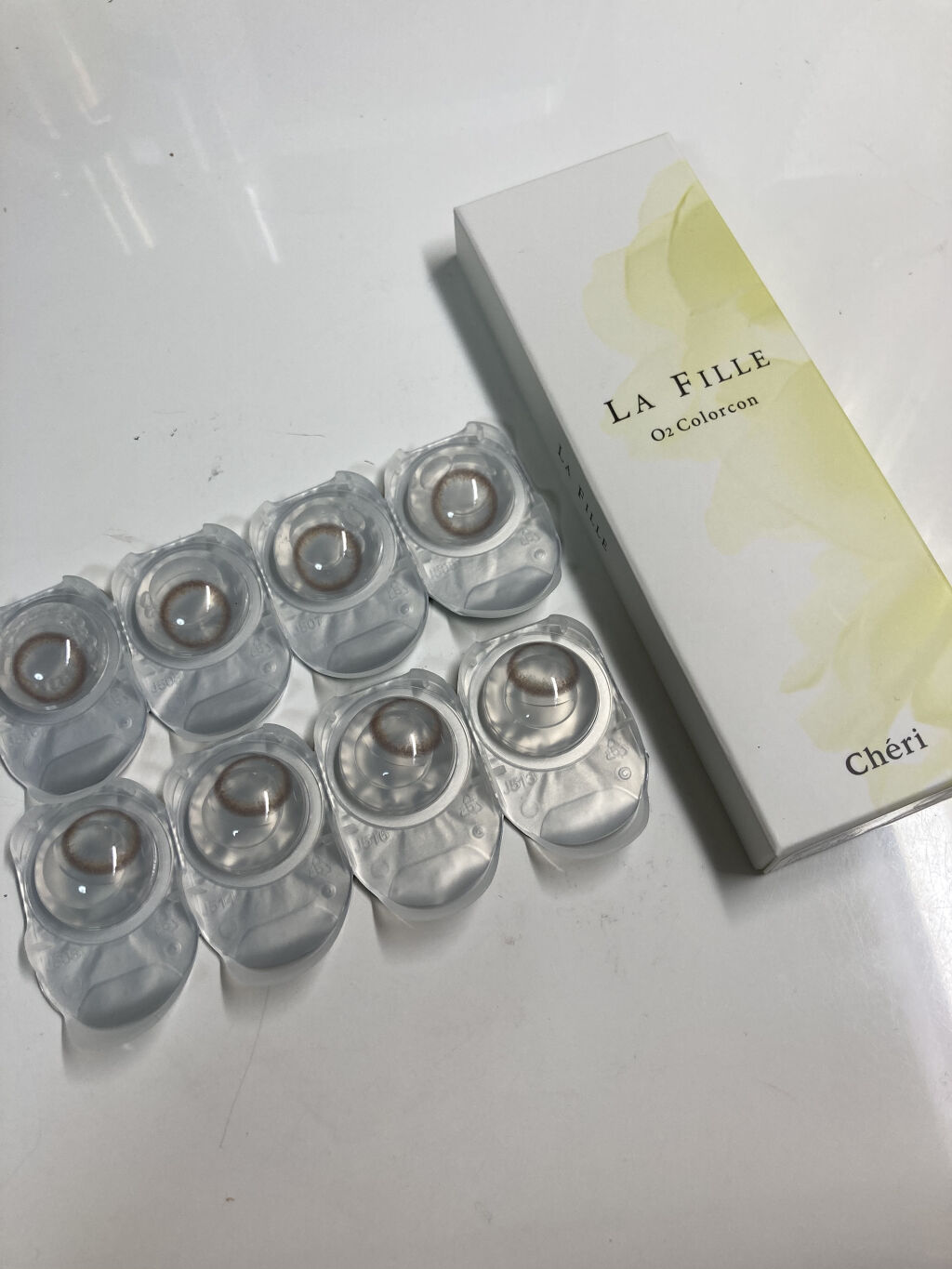 LA FILLE (ラ・フィーユ)/LA FILLE/カラーコンタクトレンズを使ったクチコミ（2枚目）
