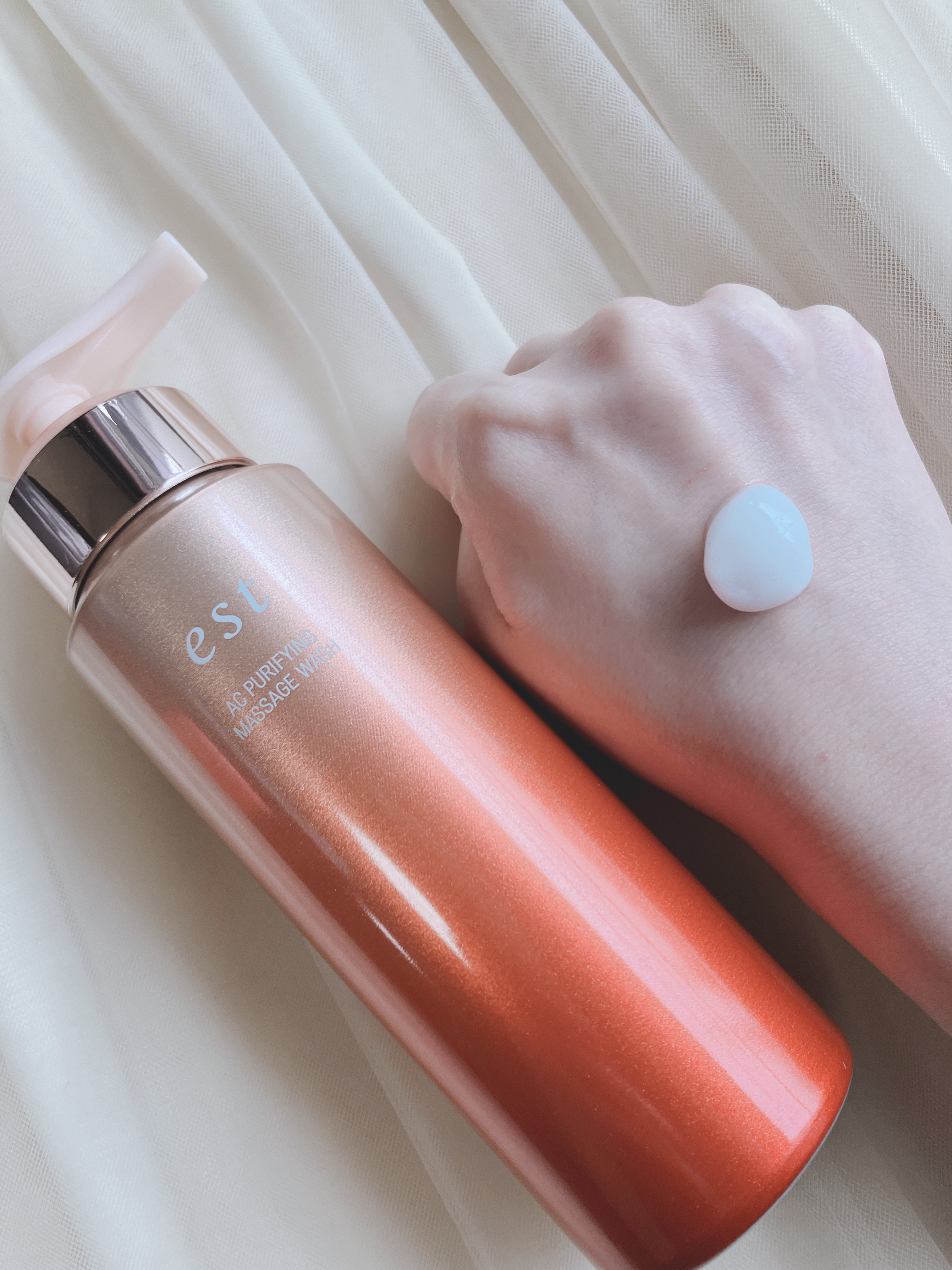 エスト AC ピュリファイ マッサージウォッシュ/est/泡洗顔を使ったクチコミ（2枚目）