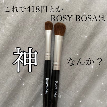 アイシャドウブラシセット/ロージーローザ/メイクブラシを使ったクチコミ(1枚目)