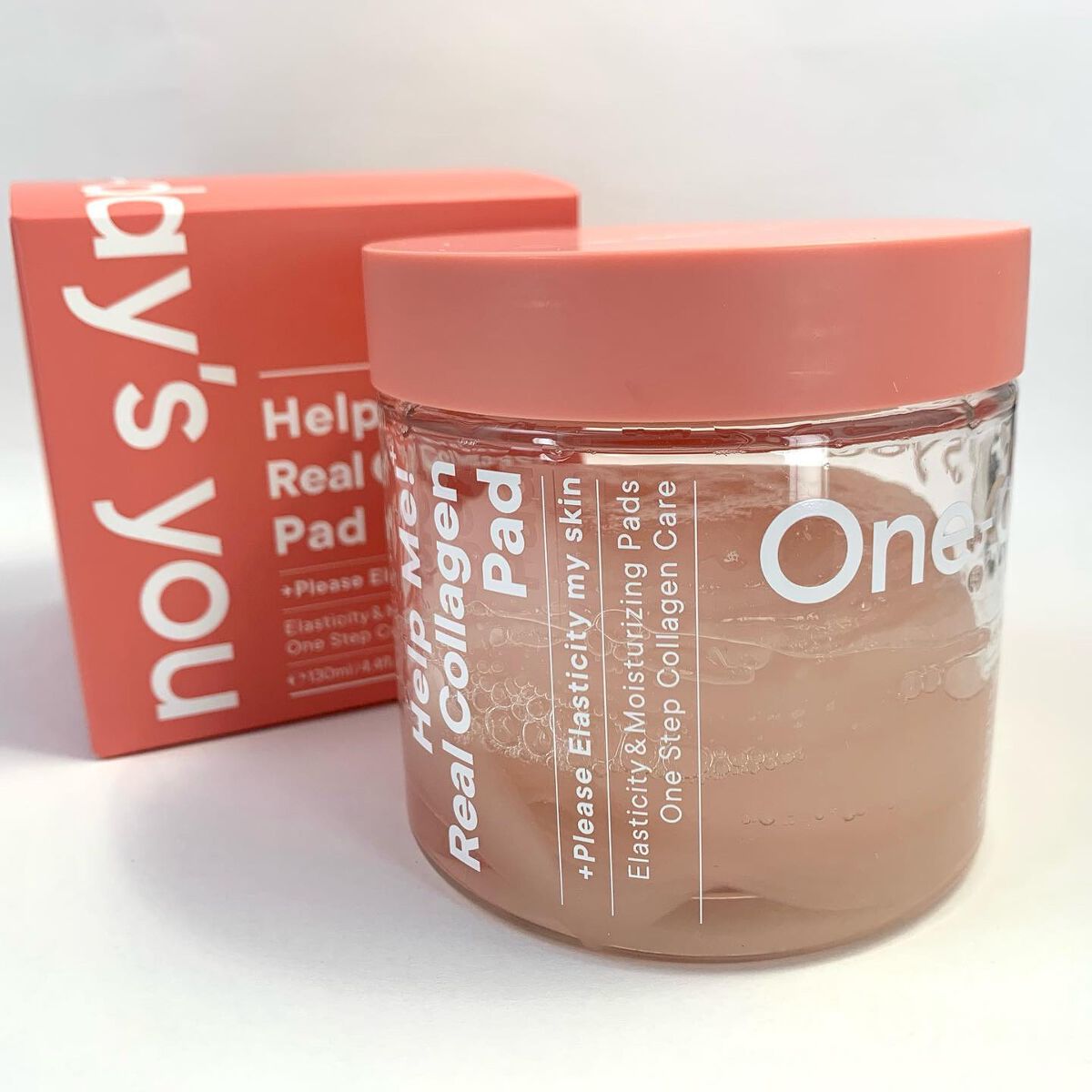 ヘルプミー! リアルコラーゲンパッド/One-day's you/トナーパッドを使ったクチコミ（1枚目）