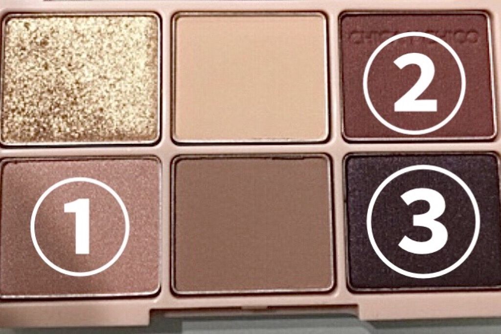 ワンショットアイパレット/CHICAY CHICO/アイシャドウパレットを使ったクチコミ（2枚目）