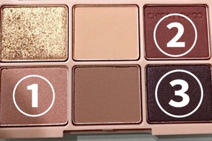 ワンショットアイパレット/CHICAY CHICO/アイシャドウパレットを使ったクチコミ(2枚目)