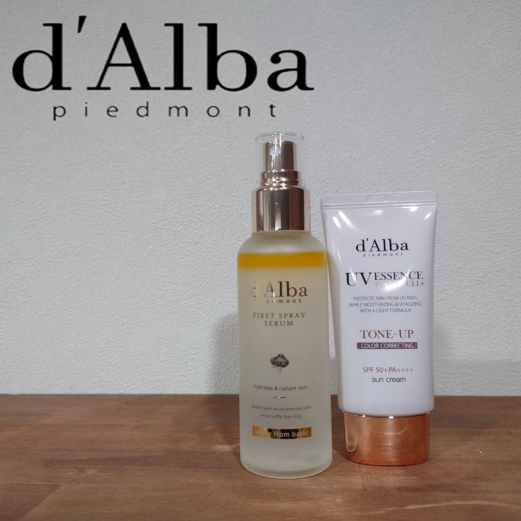 ダルバ ホワイトトリュフファーストスプレーセラム/ダルバ/ミスト状化粧水を使ったクチコミ（1枚目）