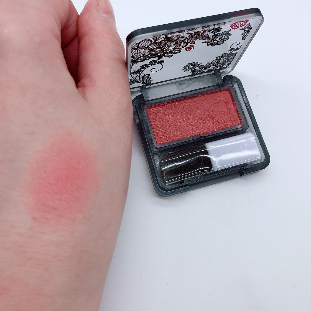 パウダー チーク/ちふれ/パウダーチークを使ったクチコミ(3枚目)