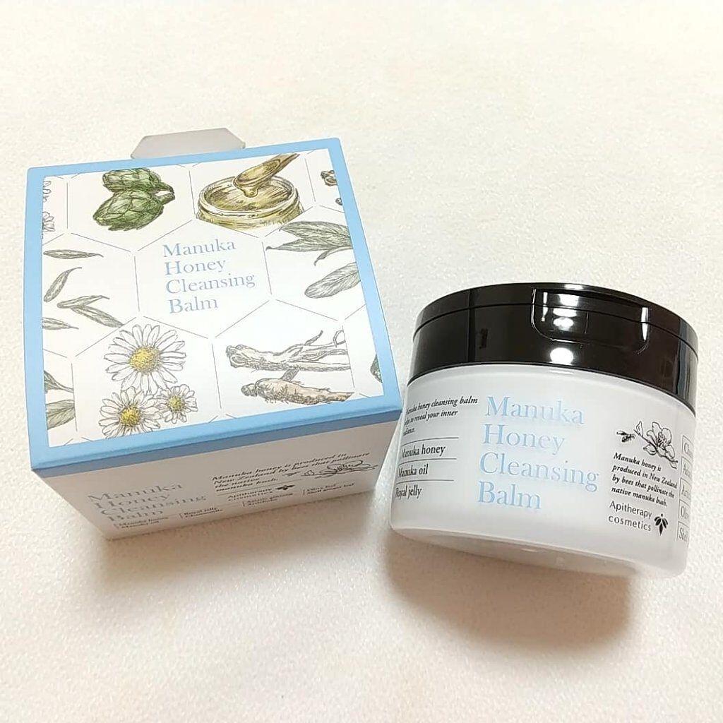 マヌカハニー クレンジングバーム/アピセラピーコスメティクス/クレンジングバームを使ったクチコミ（1枚目）