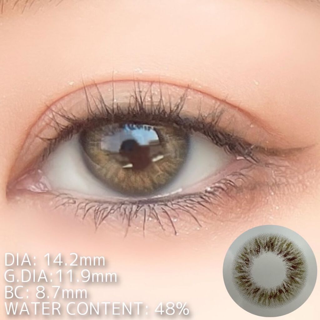 HESTIA/Gemhour lens/カラーコンタクトレンズを使ったクチコミ(6枚目)