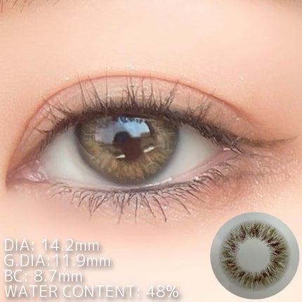 HESTIA/Gemhour lens/カラーコンタクトレンズを使ったクチコミ(6枚目)