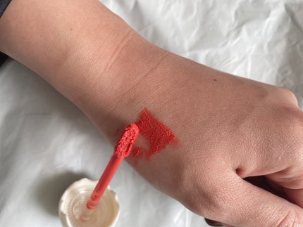 THE FACE SHOP ジェラート ティントのクチコミ「⭐️プレゼント⭐️
GELATO TINT
バニラコーラル
見た目も可愛く
バニラの香りがし.....」(3枚目)