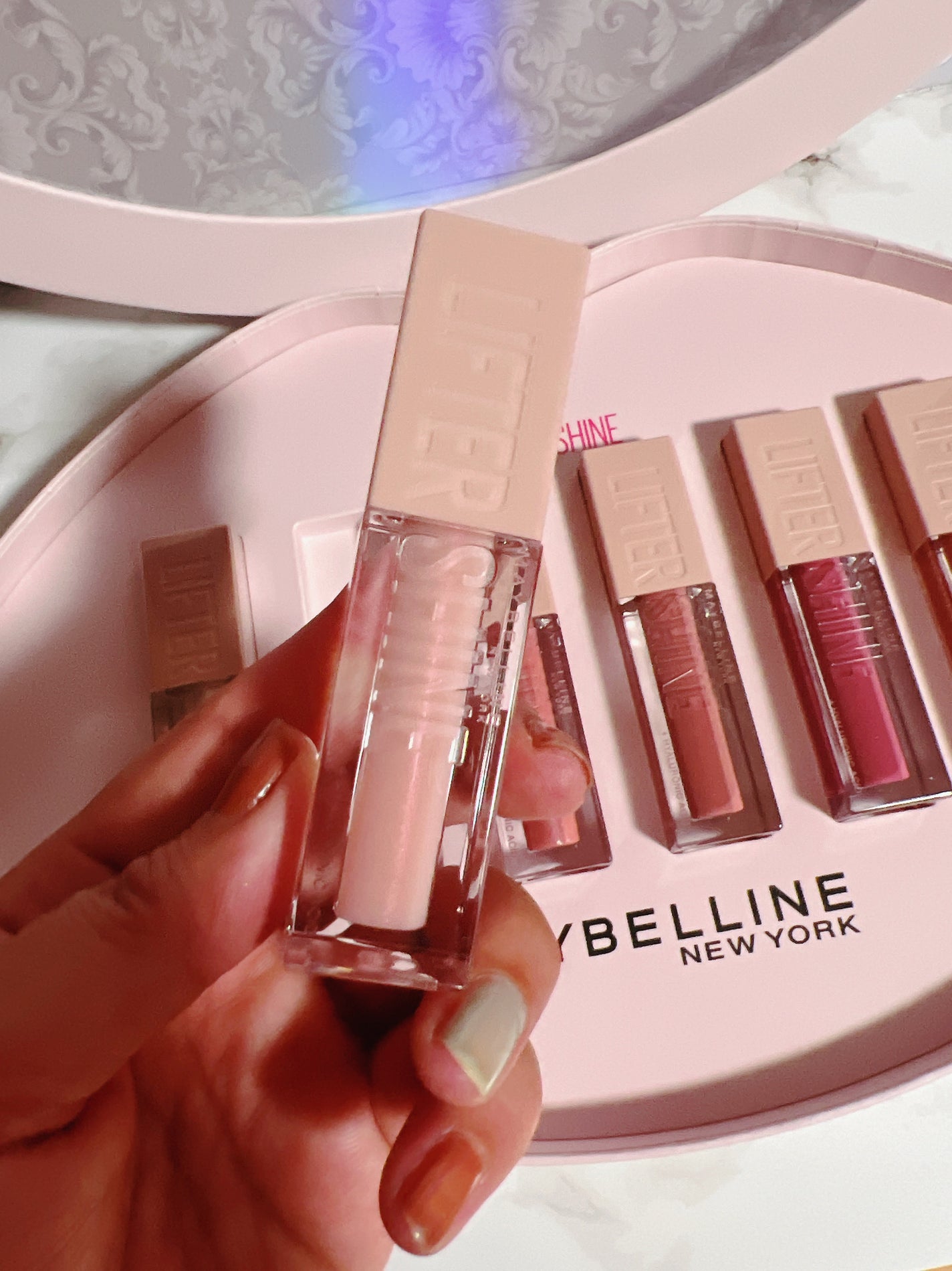 リフターシャイン/MAYBELLINE NEW YORK/リップグロスを使ったクチコミ(7枚目)