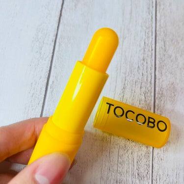 Glass Tinted Lip Balm/TOCOBO/リップケア・リップクリームを使ったクチコミ（3枚目）