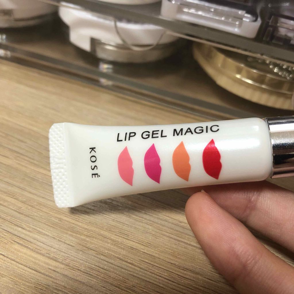 リップ ジェル マジック/コーセーコスメニエンス/リップグロスを使ったクチコミ(1枚目)
