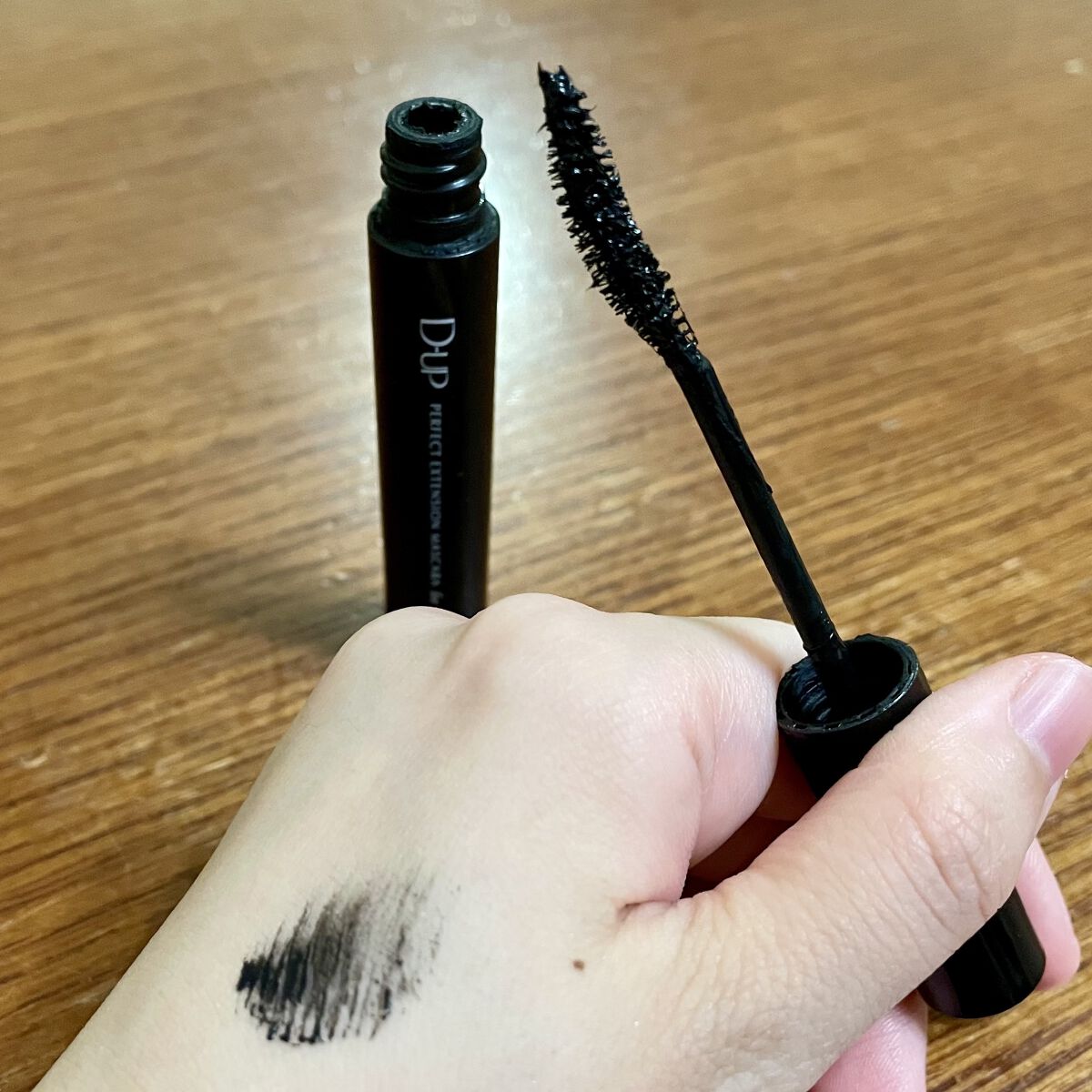 パーフェクトエクステンション マスカラ for カール/D-UP/マスカラを使ったクチコミ（2枚目）