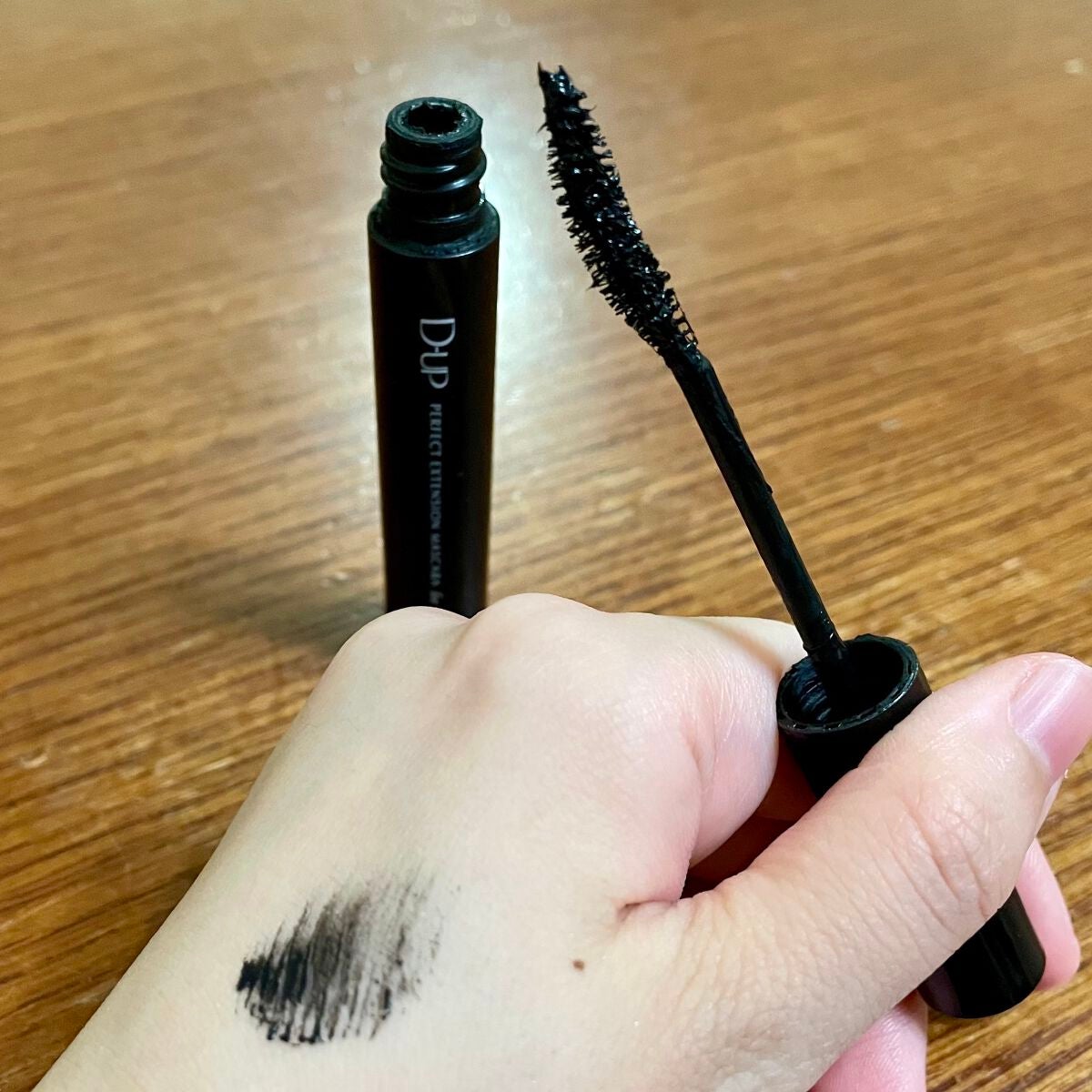 パーフェクトエクステンション マスカラ for カール/D-UP/マスカラを使ったクチコミ(2枚目)