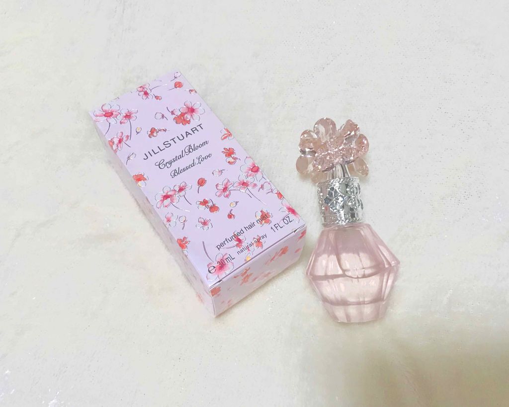 JILL STUART クリスタルブルーム ブレスドラブ パフュームド ヘアミストのクチコミ「発売日にgetしてきました🙆‍♀️🌸
4種類ともとってもいい匂いでしたが、
イランイランが入っ.....」（1枚目）
