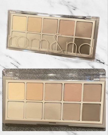 ベターザンパレット/rom&nd/アイシャドウパレットを使ったクチコミ(2枚目)