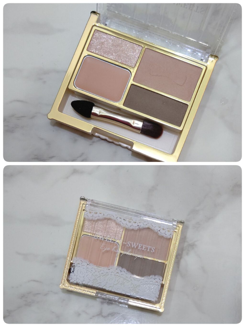 アイバッグプランパー/スウィーツ スウィーツ/アイシャドウパレットを使ったクチコミ(1枚目)