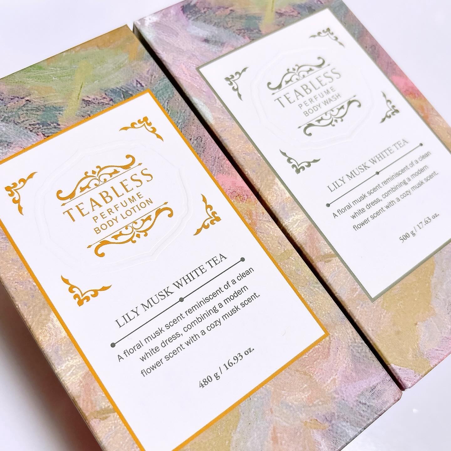 パフュームボディローション リリィムスクホワイトティー/TEABLESS/ボディローションを使ったクチコミ（2枚目）