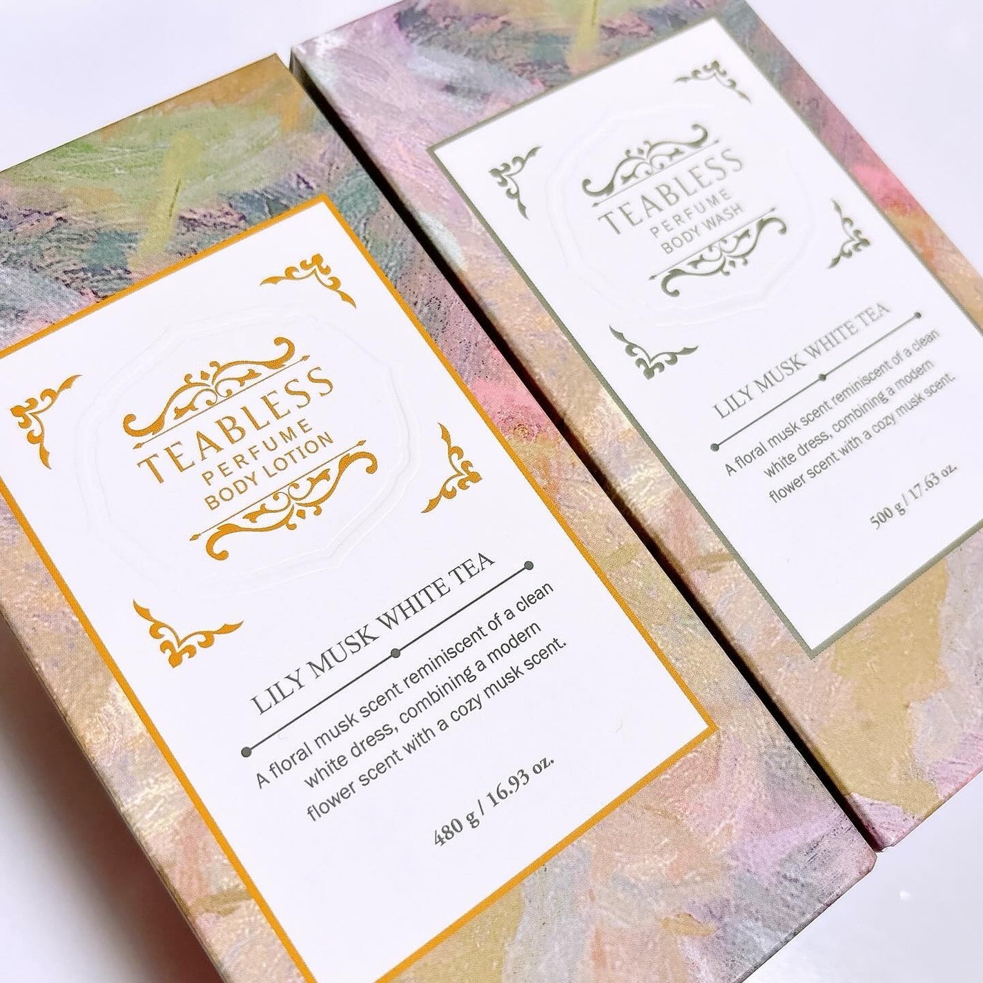 パフュームボディローション リリィムスクホワイトティー/TEABLESS/ボディローションを使ったクチコミ(2枚目)