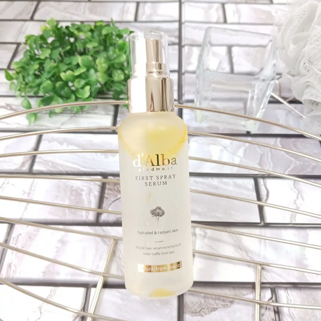 ダルバ ホワイトトリュフファーストスプレーセラム/ダルバ/ミスト状化粧水を使ったクチコミ（1枚目）