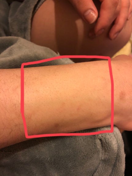 バスタイム除毛クリーム 敏感肌用/Veet/除毛クリームを使ったクチコミ(3枚目)