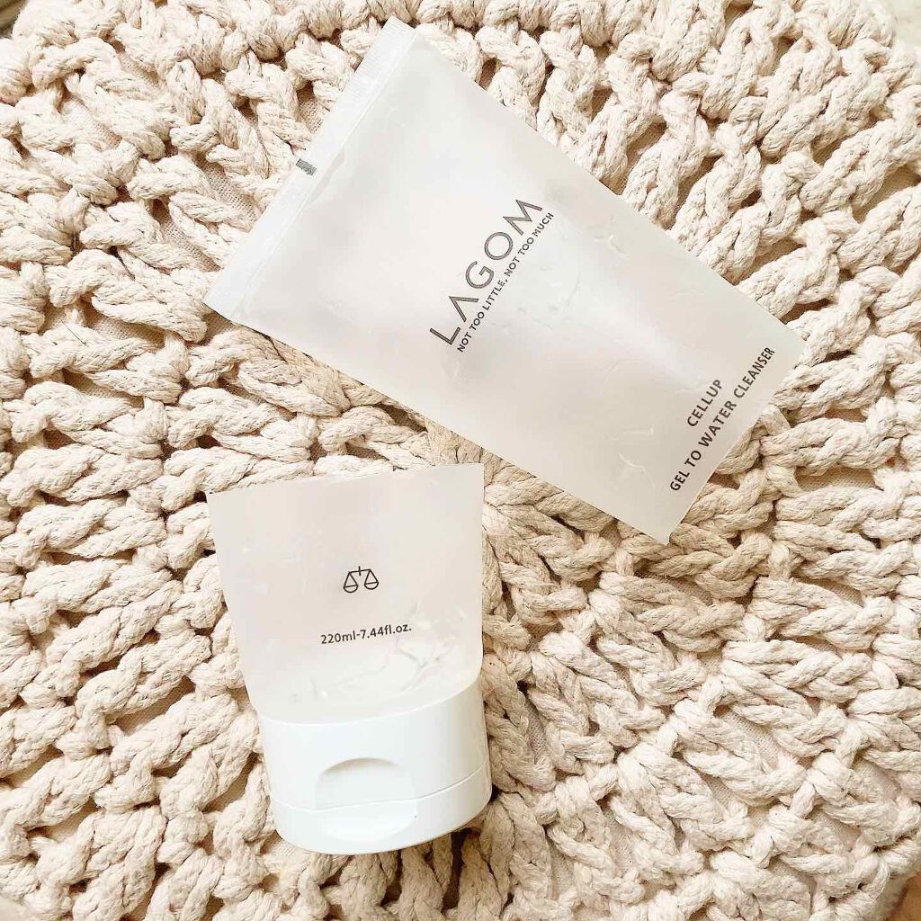 ラゴム ジェルトゥウォーター クレンザー(朝用洗顔)/LAGOM /その他洗顔料を使ったクチコミ（1枚目）