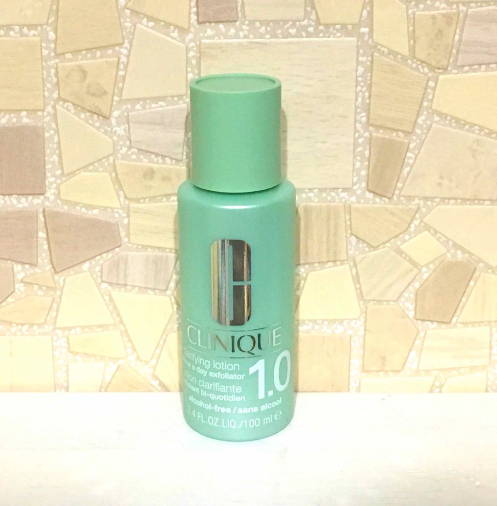クラリファイング ローション 1/CLINIQUE/拭き取り化粧水を使ったクチコミ(1枚目)