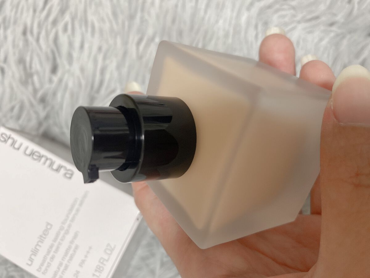 (旧)アンリミテッド ラスティング フルイド/shu uemura/リキッドファンデーションを使ったクチコミ(3枚目)