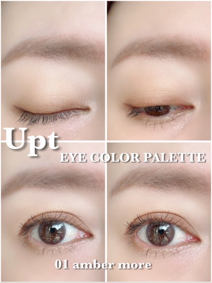 アイカラーパレット/Upt/アイシャドウパレットを使ったクチコミ(5枚目)