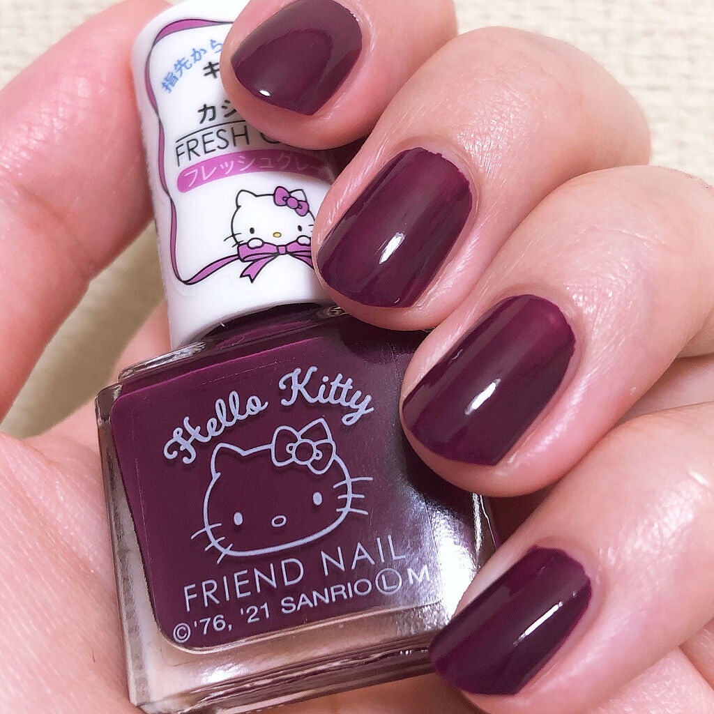 サンリオネイル/DAISO/マニキュアを使ったクチコミ(3枚目)