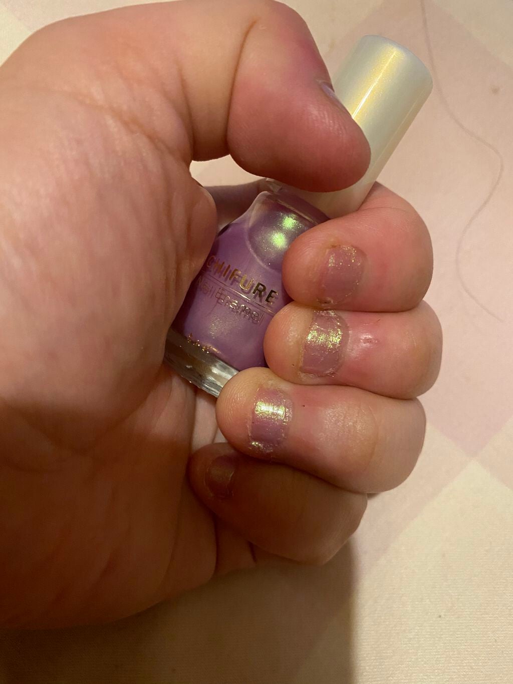 ネイル エナメル/ちふれ/マニキュアを使ったクチコミ(2枚目)