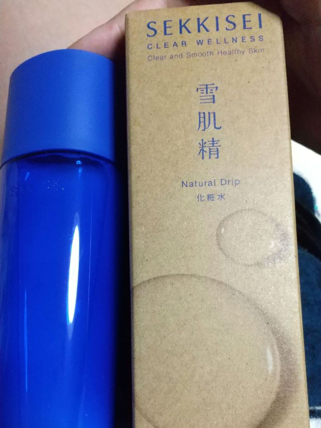 クリアウェルネス ナチュラル ドリップ/雪肌精/化粧水を使ったクチコミ（1枚目）