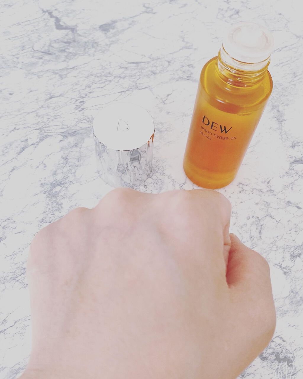 ウォームヒュッゲオイル/DEW/美容液を使ったクチコミ(2枚目)