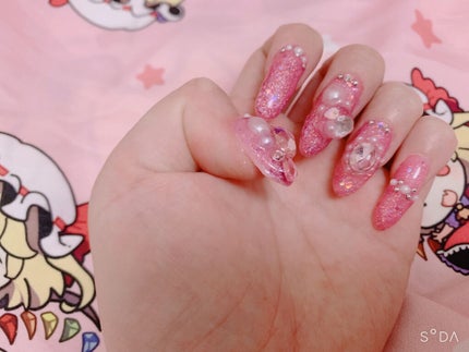 ジェルネイル(ライト対応)/セリア/ジェルネイルを使ったクチコミ(5枚目)