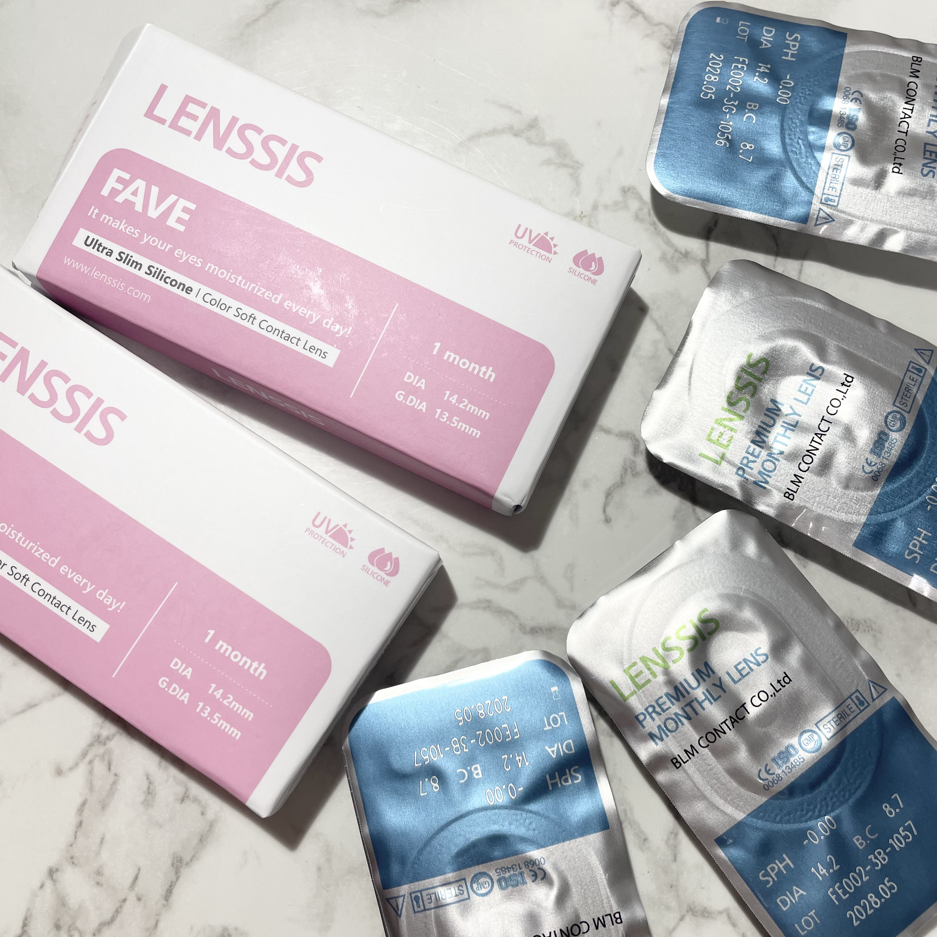 フェイヴ シリーズ/LENSSIS/カラーコンタクトレンズを使ったクチコミ（2枚目）