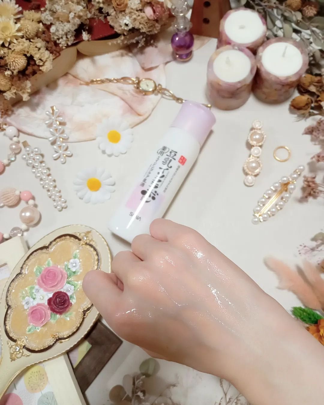 薬用リンクル乳液 ホワイト/なめらか本舗/乳液を使ったクチコミ(5枚目)