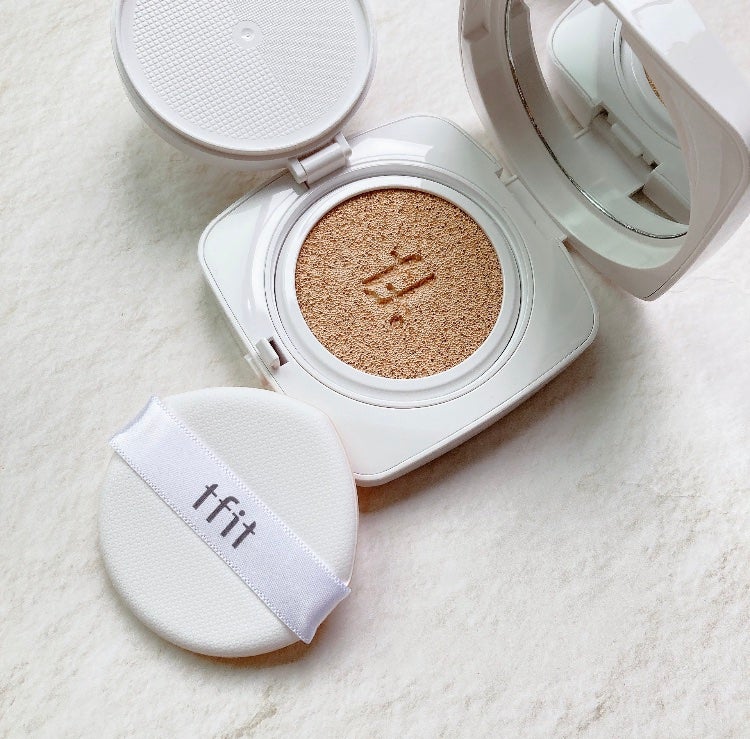 レイヤリングフィットカバークッションEX/TFIT/クッションファンデーションを使ったクチコミ(3枚目)