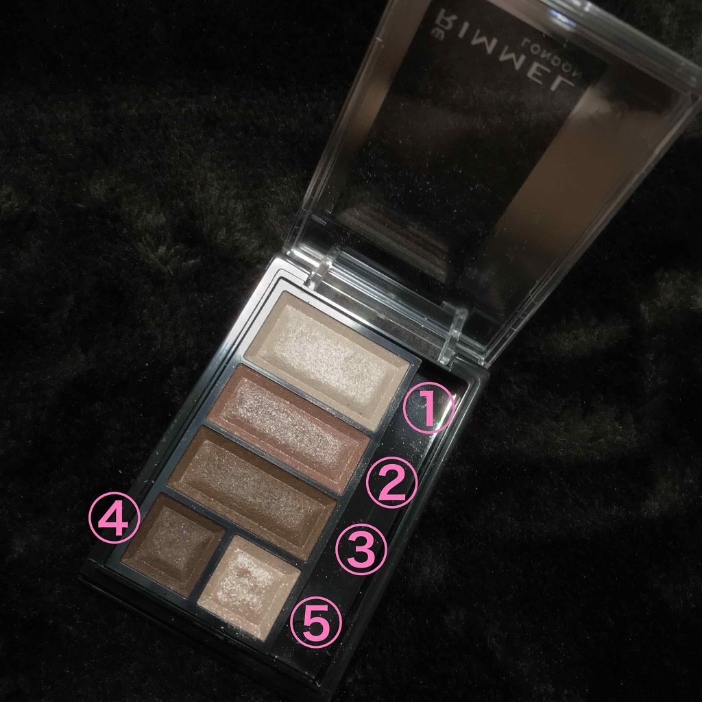 ショコラスウィート アイズ/リンメル ロンドン/アイシャドウパレットを使ったクチコミ(1枚目)