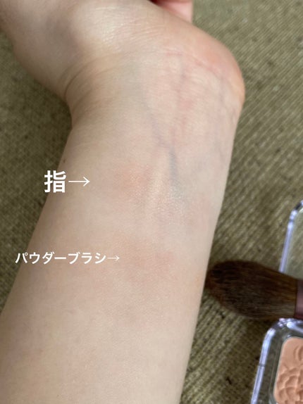 ナチュラル チークN/CEZANNE/パウダーチークを使ったクチコミ(3枚目)