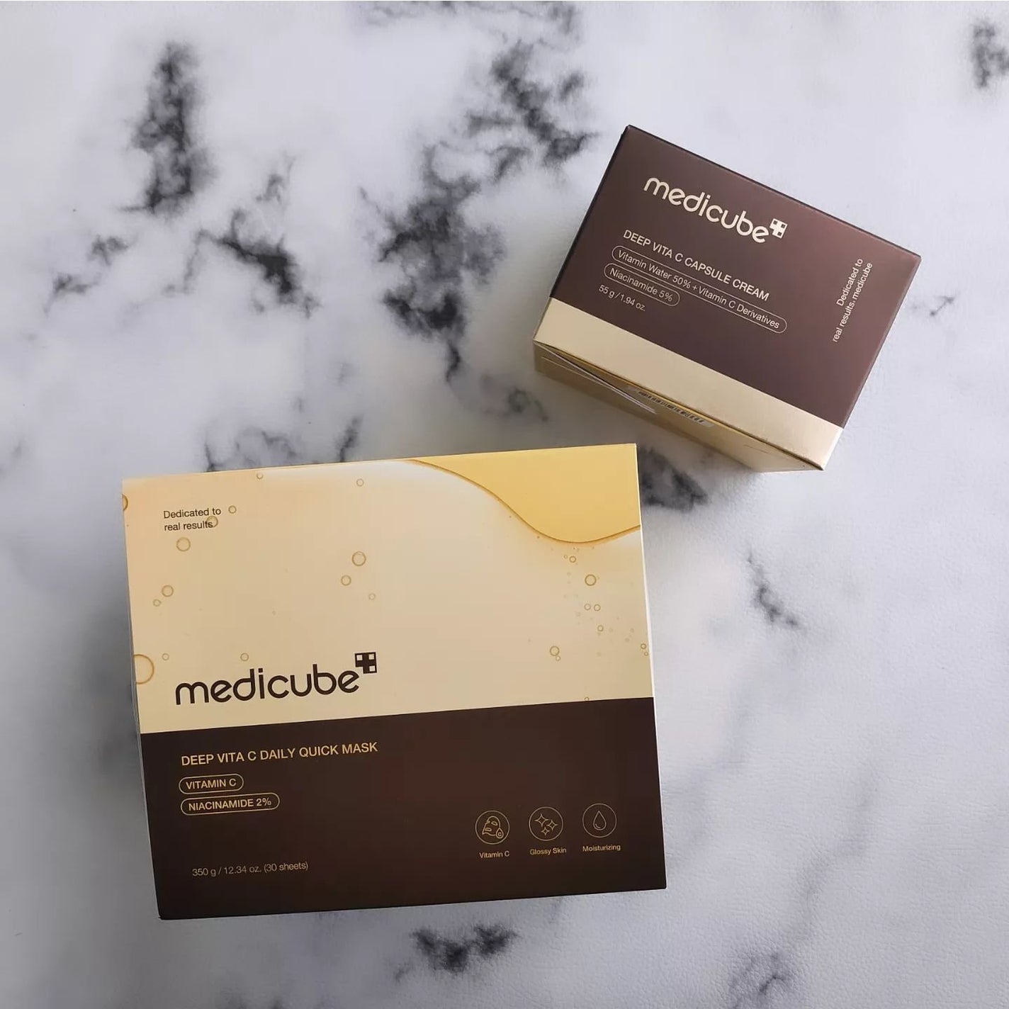 ディープビタCカプセルクリーム/MEDICUBE/フェイスクリームを使ったクチコミ(9枚目)