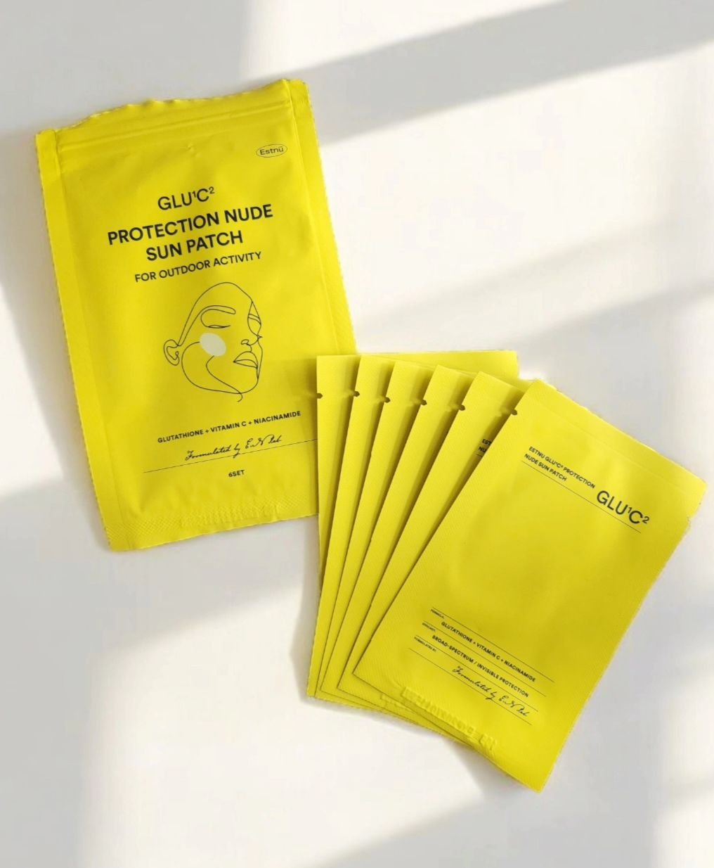 グルタチオンＣプロテクションヌードサンパッチ/ESTHER FORMULA/日焼け止めローションを使ったクチコミ（1枚目）