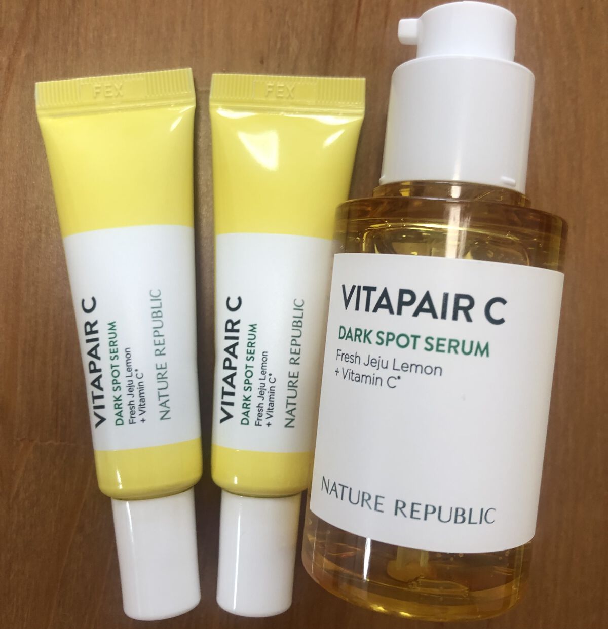 ビタペアC 集中美容液スペシャルセット/ネイチャーリパブリック/美容液を使ったクチコミ（1枚目）