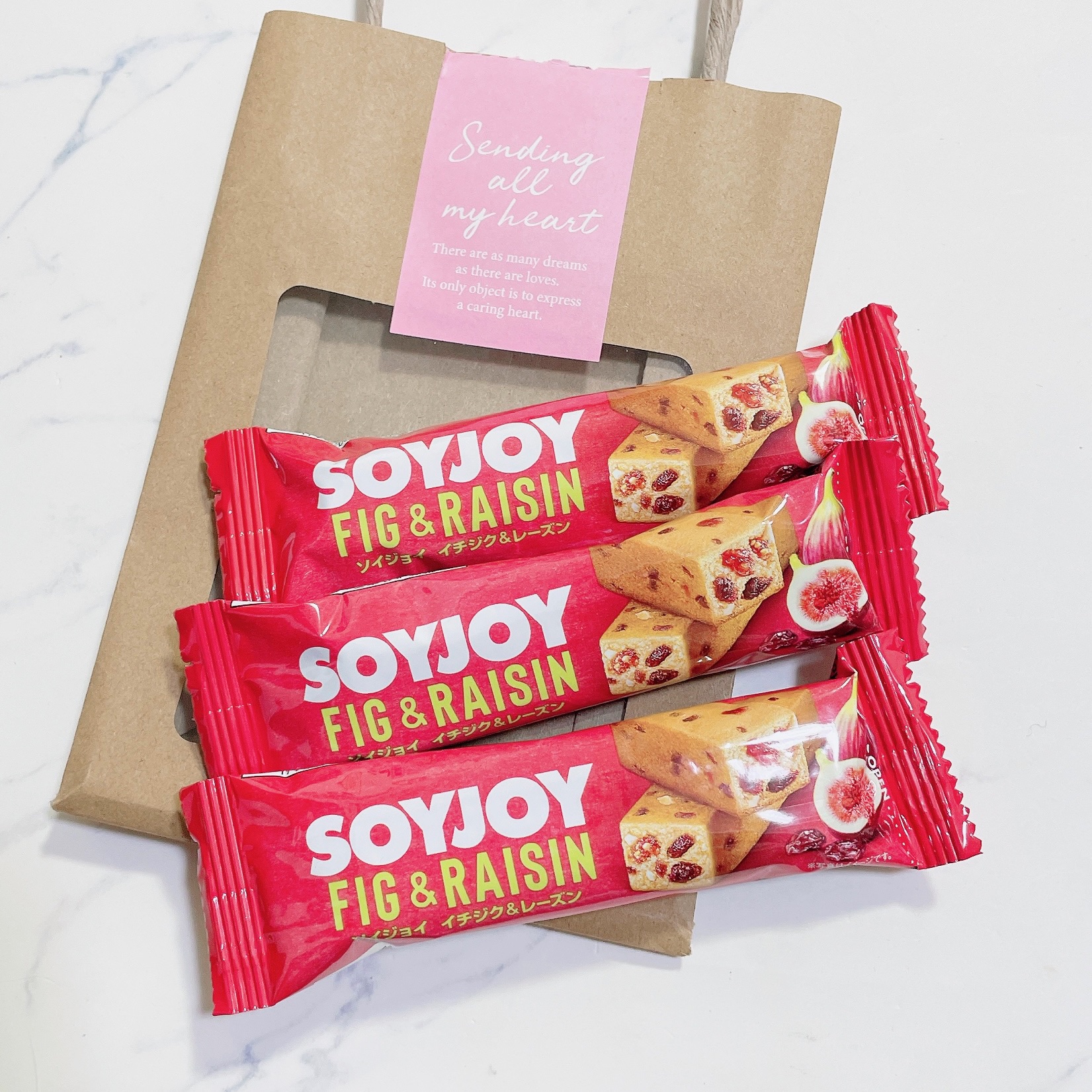 ソイジョイ イチジク&レーズン/大塚製薬/バランス栄養食を使ったクチコミ（2枚目）