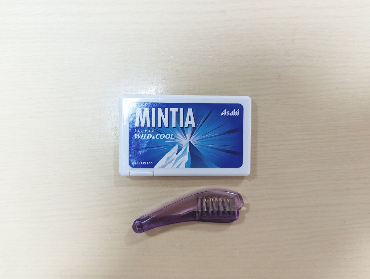 マスカラコーム メタルN（ナチュラル）/チャスティ/その他化粧小物を使ったクチコミ（2枚目）