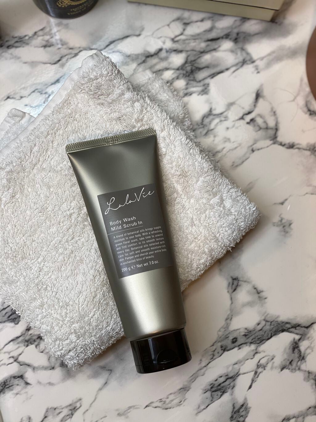 ボディウォッシュ マイルドスクラブイン/Lala Vie/ボディスクラブを使ったクチコミ(1枚目)