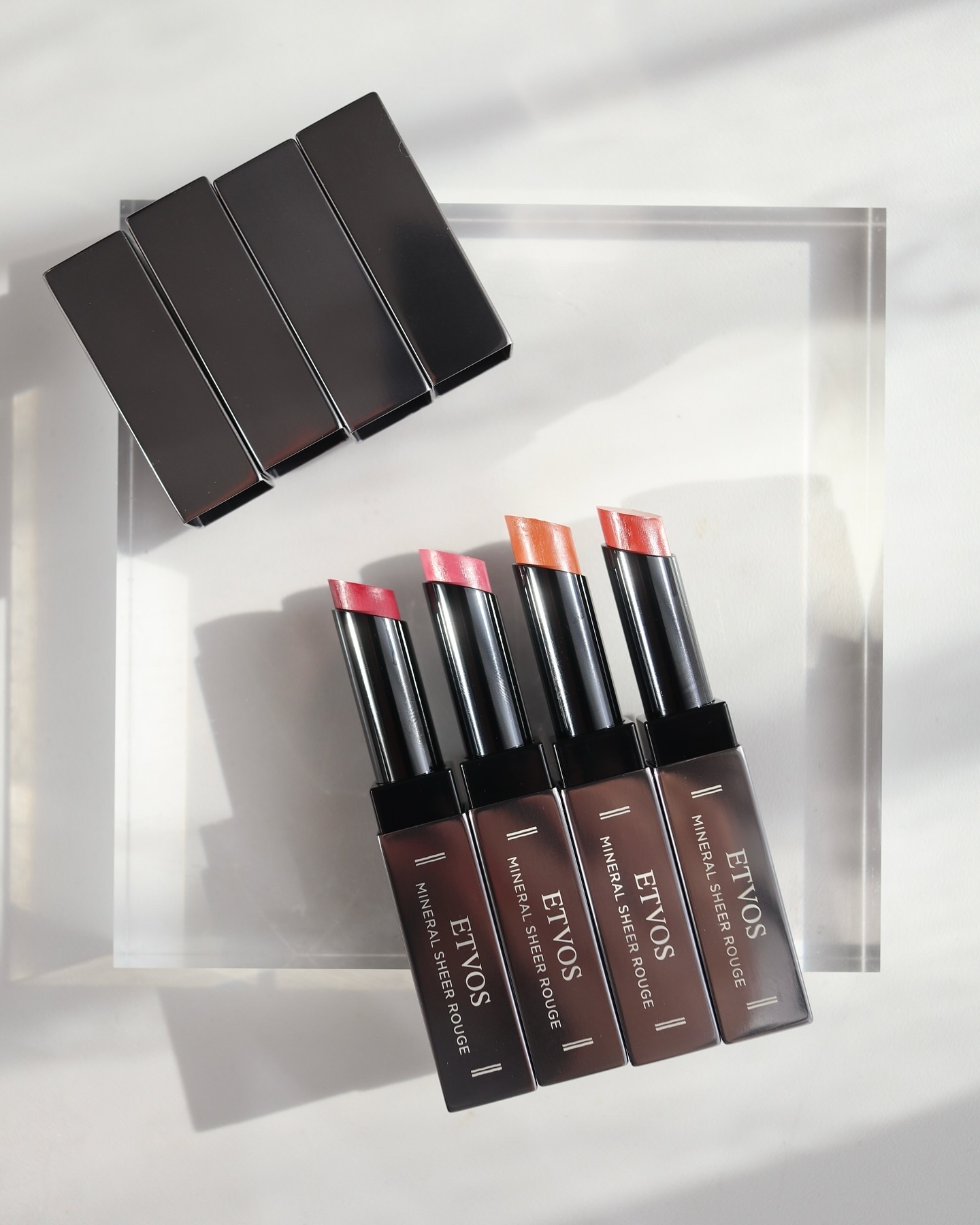 ミネラルシアールージュⅡ ミエールベージュ(限定)/エトヴォス/口紅を使ったクチコミ（2枚目）