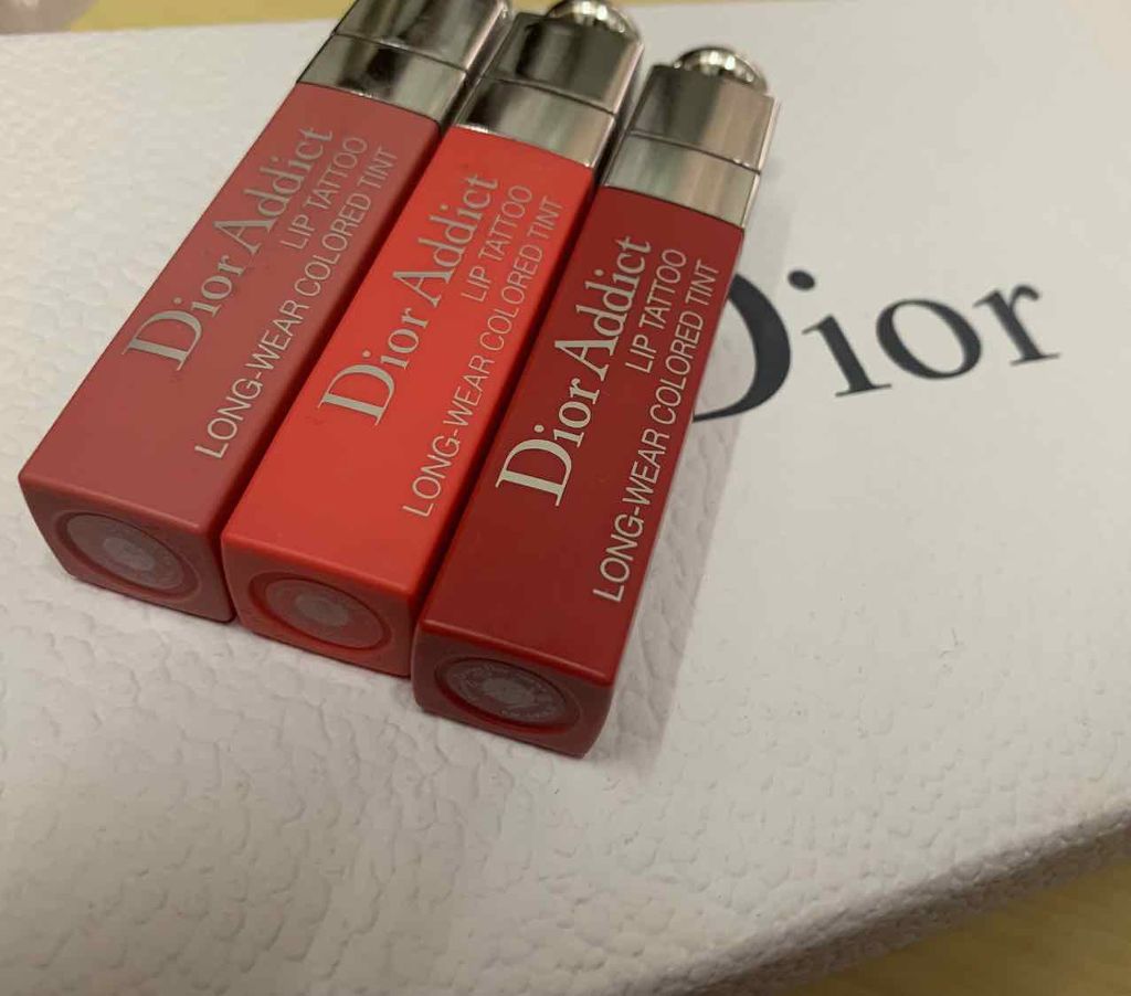 【旧】ディオール アディクト リップ ティント/Dior/リップグロスを使ったクチコミ(1枚目)