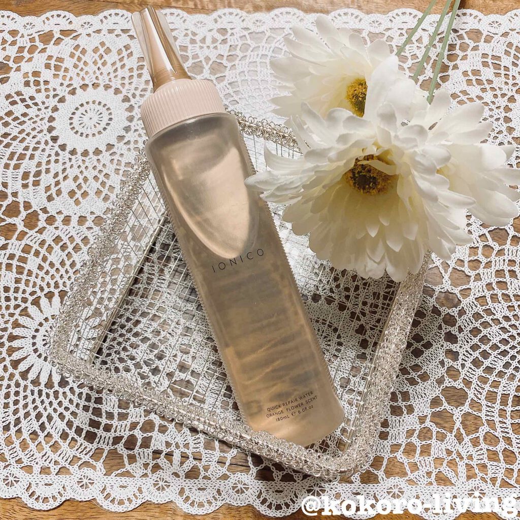 プレミアムイオン クイックリペアウォーター （毛髪美容補修水）/IONICO/洗い流すヘアトリートメントを使ったクチコミ（1枚目）