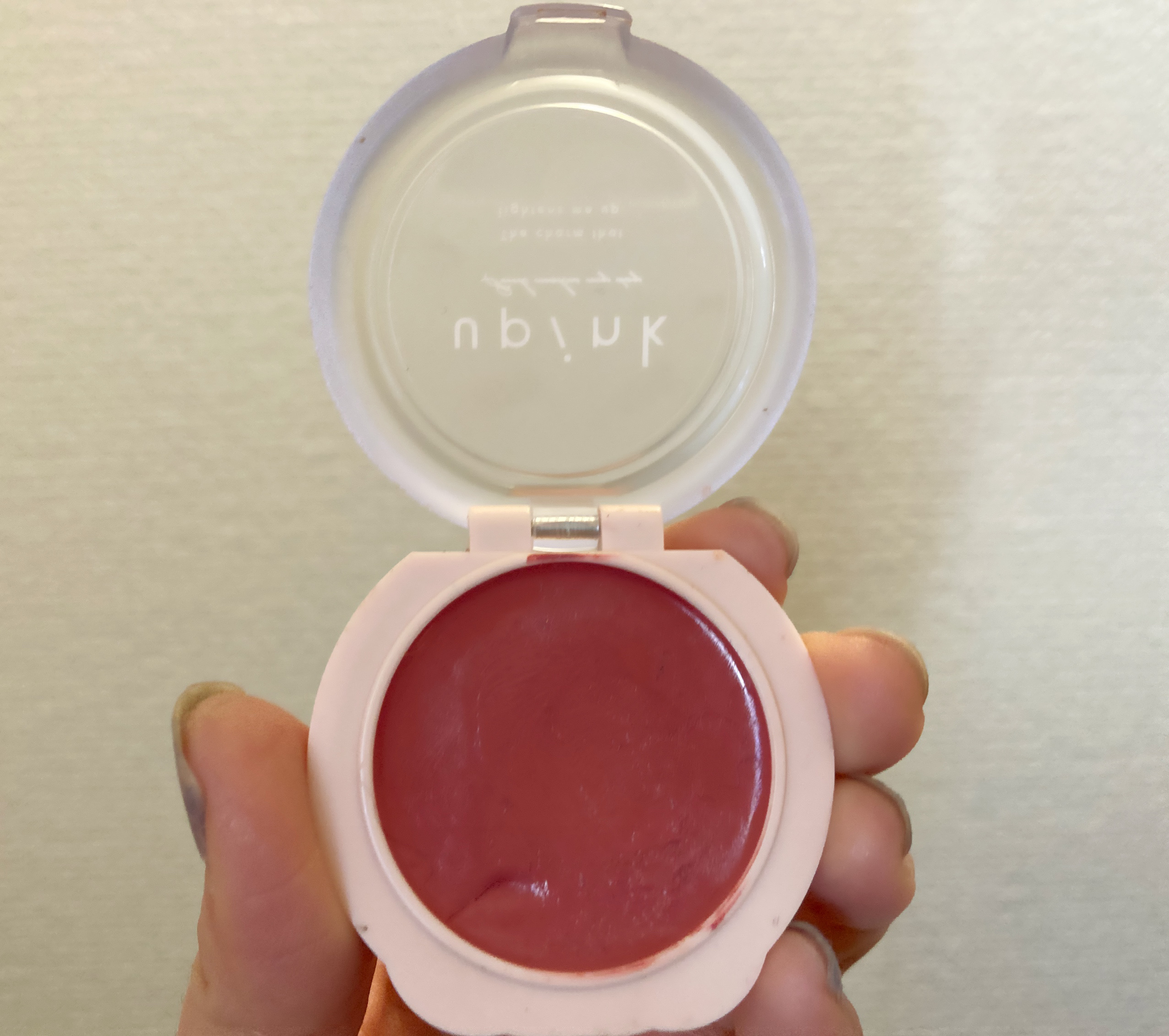 ドリーミーグロウチーク /upink/ジェル・クリームチークを使ったクチコミ（2枚目）