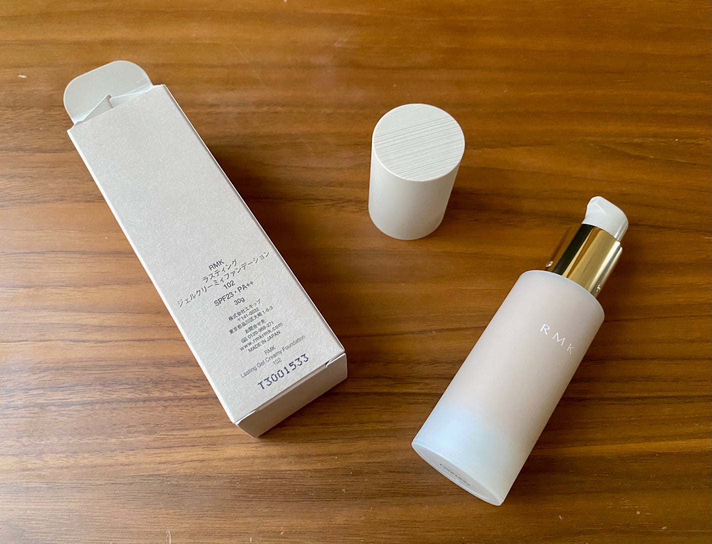 RMK ラスティング ジェルクリーミィファンデーション/RMK/クリーム・エマルジョンファンデーションを使ったクチコミ(3枚目)